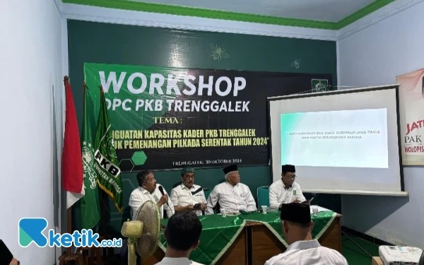 Thumbnail Berita - Tak Ingin Kehilangan Momentum, PKB Trenggalek Gelar Workshop Pemenangan Pilkada Serentak 2024