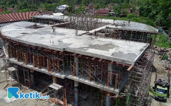 Thumbnail Berita - Pembangunan Gedung Perpustakaan Kabupaten Blitar Dihentikan Akibat Tak Capai Target Progres