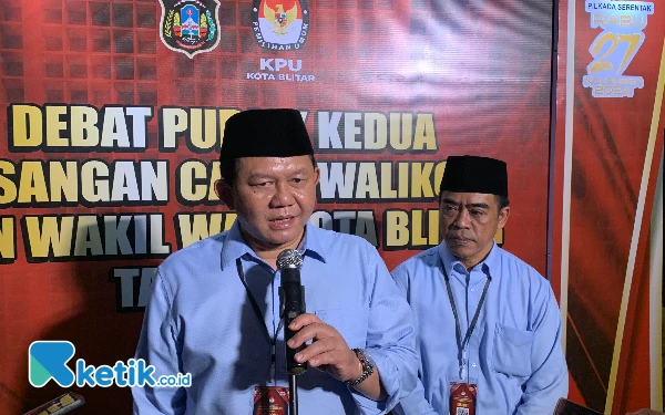 Thumbnail Debat Publik Kedua Pilwali Kota Blitar 2024, Bambang-Bayu Fokuskan Pelayanan Masyarakat Cepat dan Transparan