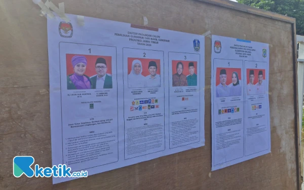 Thumbnail Berita - Daftar Calon Gubernur, Bupati dan Wali Kota se-Jatim yang Hari Ini Dicoblos Masyarakat