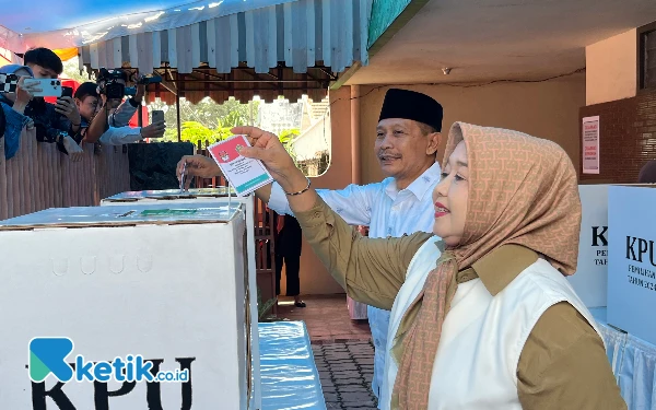 Thumbnail Berita - Usai Nyoblos, Calon Wali Kota Malang Wahyu Hidayat Optimis Menang Pilkada 2024