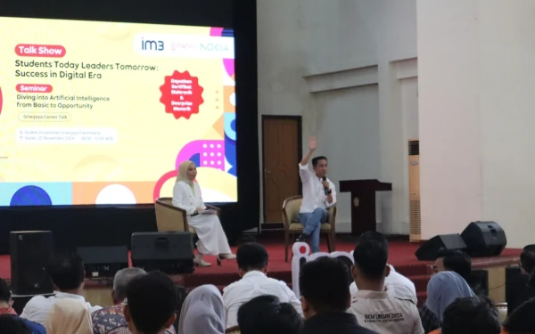 Thumbnail Berita - Dorong Pengembangan Talenta Muda di Era Digital, Indosat Gelar Seminar di Unsri