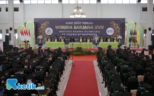 Thumbnail Berita - IAI At Taqwa Bondowoso Gelar Wisuda Ke-17, Luluskan 232 Mahasiswa