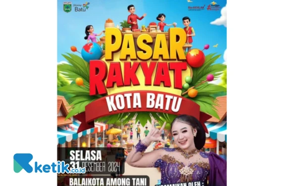 Thumbnail Berita - Pergantian Tahun Baru di Kota Batu Tampilkan Pasar Rakyat hingga Niken Salindry