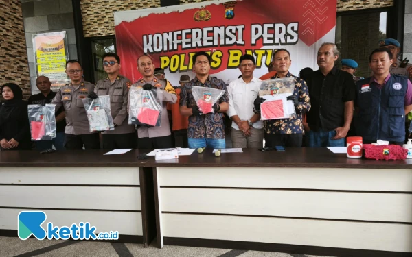 Thumbnail Berita - Polres Batu Ungkap Sindikat Nasional Perdagangan Bayi