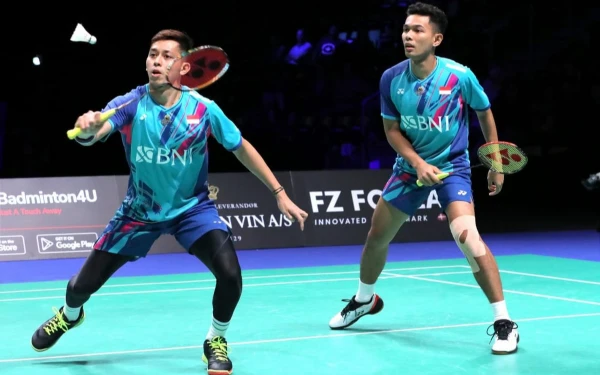 Thumbnail Berita - Malaysia Open 2025: Gagal Balas Dendam, Fajar/Rian terpaksa Pulang Lebih Awal, Setelah Dihajar Ganda Tuan Rumah Malaysia