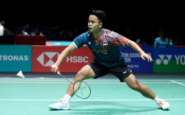 Thumbnail Berita - Malaysia Open 2025: Laju Ginting di Babak 16 Besar Kandas, Terjegal Wakil Thailand