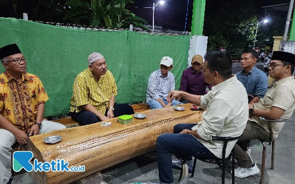 Temui Abah Ngedi Ketua DPC PKB Kota Madiun, Kiagus Firdaus Nyuwun Restu Bacawawali Mendampingi Maidi