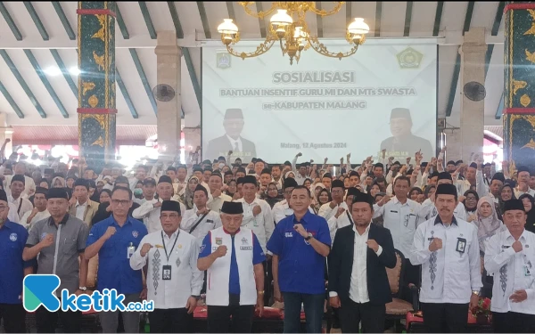 Gaji Guru MI dan MTs Swasta hanya Rp 200 Ribu Per Bulan, Bupati Malang Siapkan Insentif