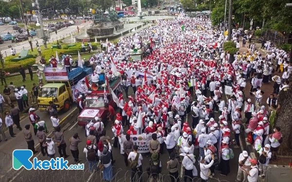 Thumbnail Berita - Tolak RUU Kesehatan,  Nakes Ancam Mogok Nasional 14 Mei