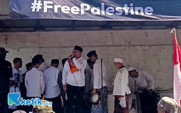 Thumbnail Berita - Sapma Pemuda Pancasila Kabupaten Malang Peduli Palestina, Himpun Donasi Rp 12 Juta