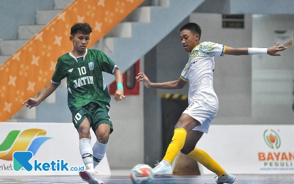 Thumbnail PON 2024: Tumbangkan Banten 3-2, Futsal Jatim Tantang Kaltim di Final