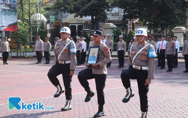 Thumbnail Berita - Terlibat Narkoba, Anggota Polres Malang Diberhentikan Tidak Hormat