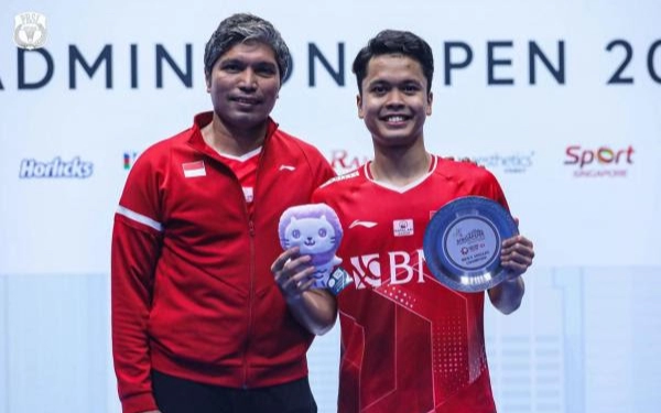 Thumbnail Berita - Targetkan Juara! Gelar Ginting di Singapore Open Diharapkan Nular di Istora