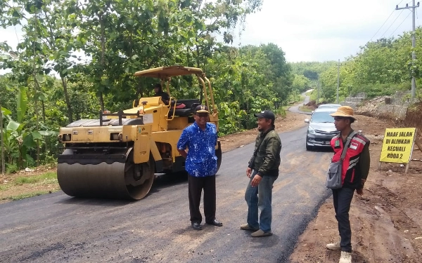 Thumbnail Berita - Perkuat Konektivitas dengan Madiun-Ponorogo, Pemkab Magetan Lakukan Pelebaran  Jalan Ini