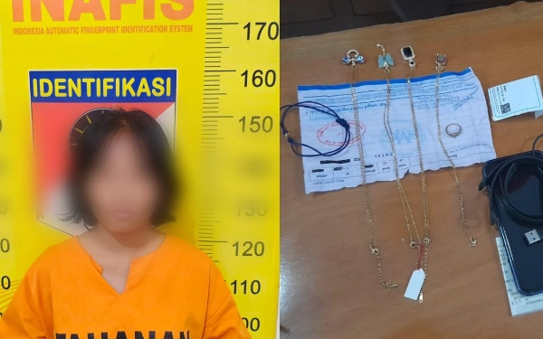 Thumbnail Berita - Baru Kerja 2 Pekan, ART di Kabupaten Malang Ditangkap Polisi Usai Curi Perhiasan Majikan