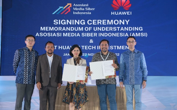 Thumbnail Berita - Huawei dan AMSI Bersinergi Tingkatkan Kecakapan Digital Media Siber