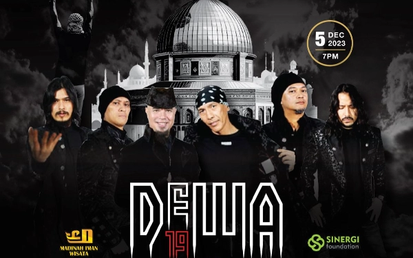 Thumbnail Berita - Dewa 19 Gelar Konser Amal for Palestina di Hedon Estate Surabaya, Catat Tanggalnya!