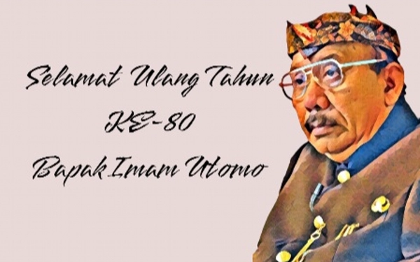 Thumbnail Imam Utomo, Gubernur Jatim yang Pekerja Keras Itu Genap Berusia 80 Tahun