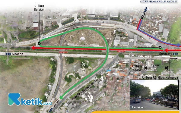 Thumbnail Berita - Mudik dan Balik Lebaran, Flyover Djuanda Dibuka, Ini Skema Lalu Lintasnya