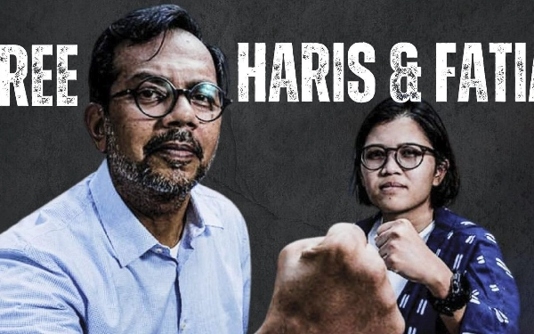 Thumbnail Berita - Haris Azhar dan Fatia Divonis Bebas di Kasus Pencemaran Nama Baik 'Lord' Luhut