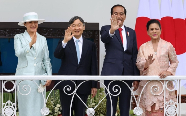 Thumbnail Berita - Jokowi Sambut Kaisar Jepang dan Permaisuri di Istana Bogor