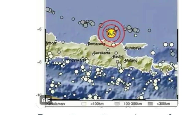 Gempa 6,6 Magnitudo di Tuban, Warga Surabaya Panik