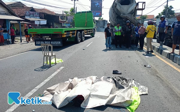 Mahasiswa Tewas setelah Terseret dan Dilindas Truk Pengaduk Beton di Sidoarjo