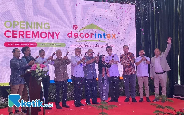 Thumbnail Diikuti 100 Tenant Dekorasi Terkini, Decorintex 2023 Resmi Dibuka