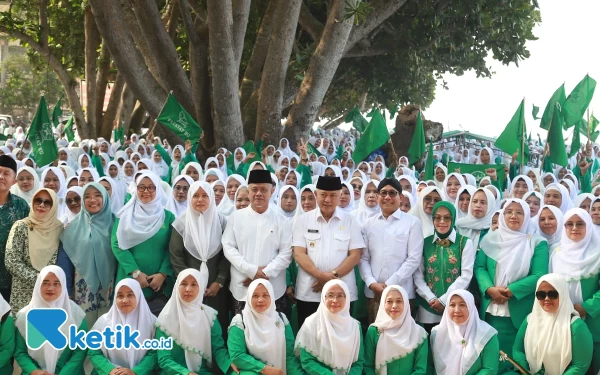 Thumbnail Berita - 2000 Kader Fatayat NU Kabupaten Malang Kumpul di Balekambang, Menteri Desa PDTT Apresiasi