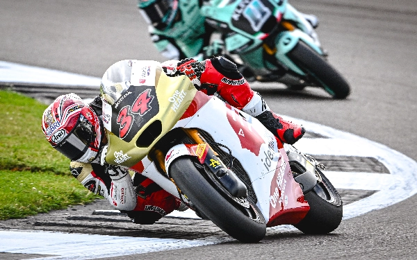 Thumbnail Alami Crash di GP Austria, Ini Kata Mario Aji dan Manajer Honda Team Asia