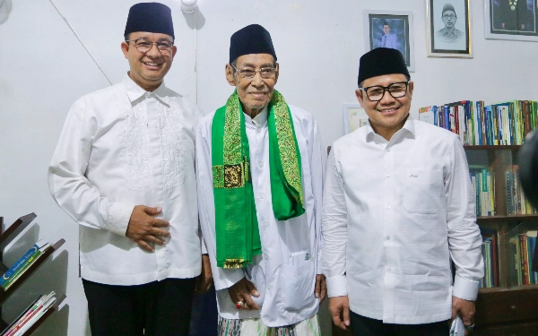 Thumbnail Berita - Potret Silaturahmi Anies Baswedan dan Muhaimin Iskandar dengan Ulama di Sumenep Madura