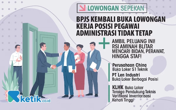 Thumbnail Berita - Lowongan Kerja Sepekan: BPJS Kesehatan dan KLHK Membuka Kesempatan