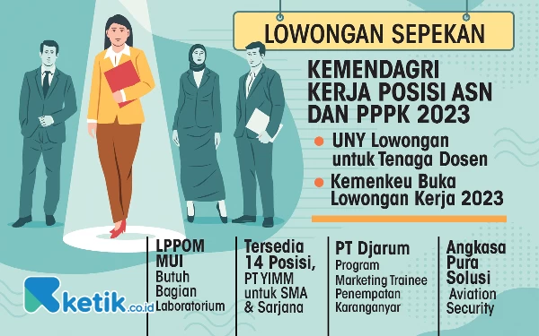 Thumbnail Berita - 7 Lowongan Kerja Menarik Sepekan: Nomor 1 dan 2 Cukup Menggiurkan