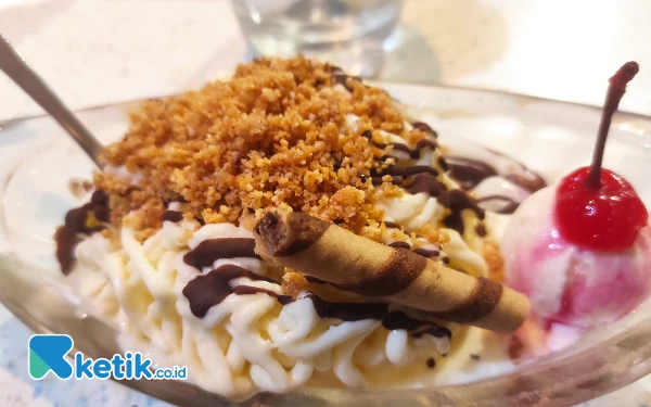 Thumbnail Berita - Rasakan Sensasi Makan Es Krim Bentuk Mie