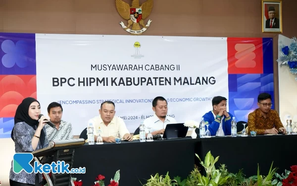 Thumbnail Berita - Muscab Dibuka Ketua Dewan Pembina, Qintharra Nakhoda Baru Hipmi Kabupaten Malang