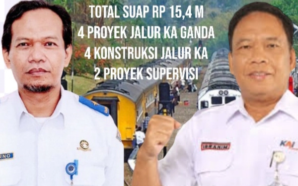 Thumbnail Berita - Direktur Prasarana Perkeretaapian Terima Suap Rp 1,1 M Berkedok untuk THR