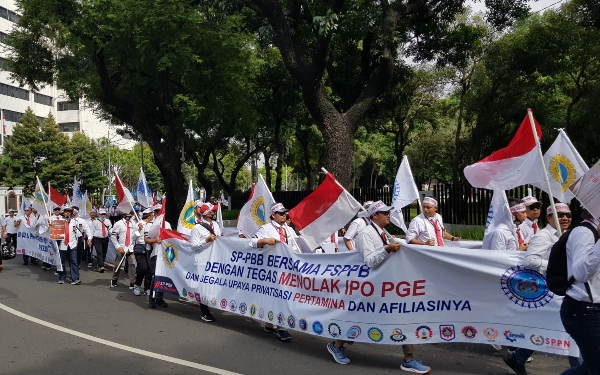 Pekerja Pertamina Tolak Keras Aksi Korporasi IPO 