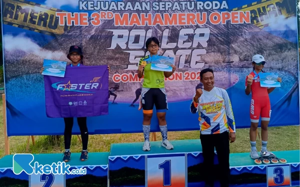 Thumbnail Berita - Atlet Sepatu Roda Kabupaten Malang Juara 1 Kejurnas Mahameru Open