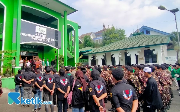 Thumbnail Pemuda Pancasila dan SC 234 ikut apel gelar pasukan, Rabu (14/08/2024). (Foto: Moh. Rusdi/Ketik.co.id)