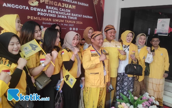 Andalkan Bacaleg Muda, Golkar Jatim Optimis Raih 20 Kursi di Parlemen Daerah