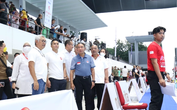 Thumbnail Berita - Menpora dan Menteri BUMN Buka Indonesia Open Aquatic Championship 2022