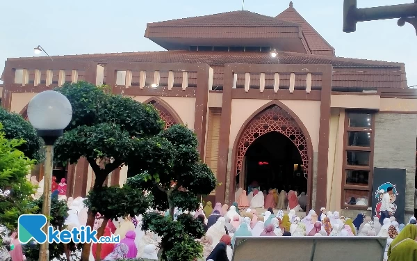 Tampung 5.000 Orang, Salat Id di Masjid  Al-Falah Sragen Hari Ini 