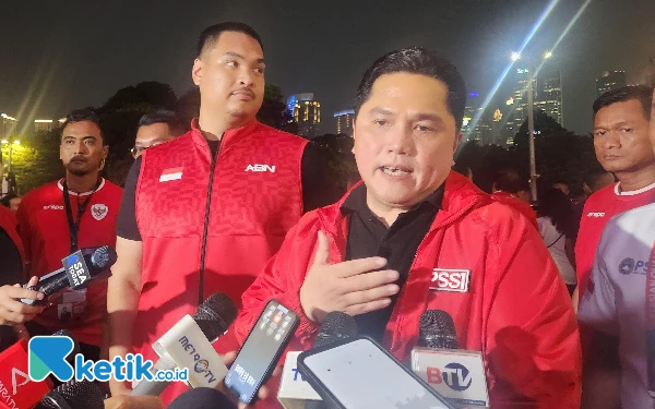 Selalu Dipandang Rendah, Erick Thohir Bangga Timnas Indonesia Tahan Imbang Australia