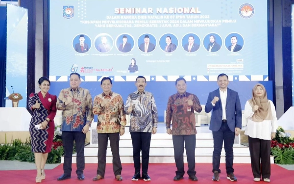 Seminar Nasional IPDN, KPU RI: Pemilu Tidak Ditunda