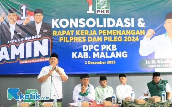 Thumbnail Berita - Gelar Konsolidasi, DPC PKB Kabupaten Malang All Out Menangkan AMIN dan Pileg 2024