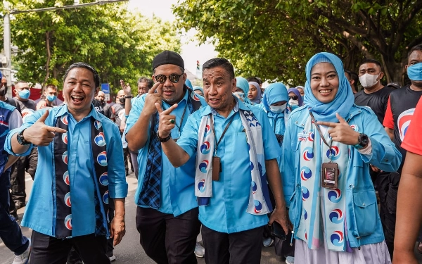 Thumbnail Berita - Partai Gelora Deklarasikan Anis Matta-Fahri Hamzah sebagai Capres-Cawapres