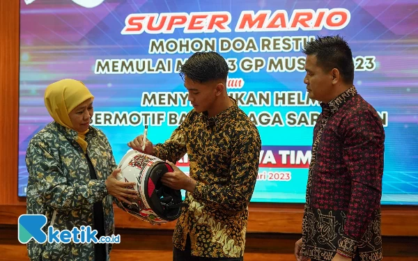 Promosi ke Moto2, Kado Terbaik Mario Aji di HUT ke-78 Pemprov Jatim