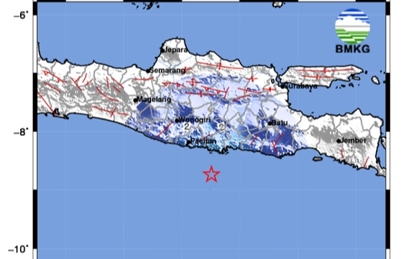 Thumbnail Berita - Gempa Terkini Guncang Trenggalek, Belum Ada Laporan Kerusakan