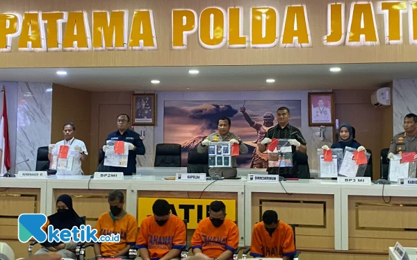 Thumbnail Berita - Polda Jatim Berhasil Ungkap Perkara Pekerja Migran Ilegal dan Perdagangan Orang